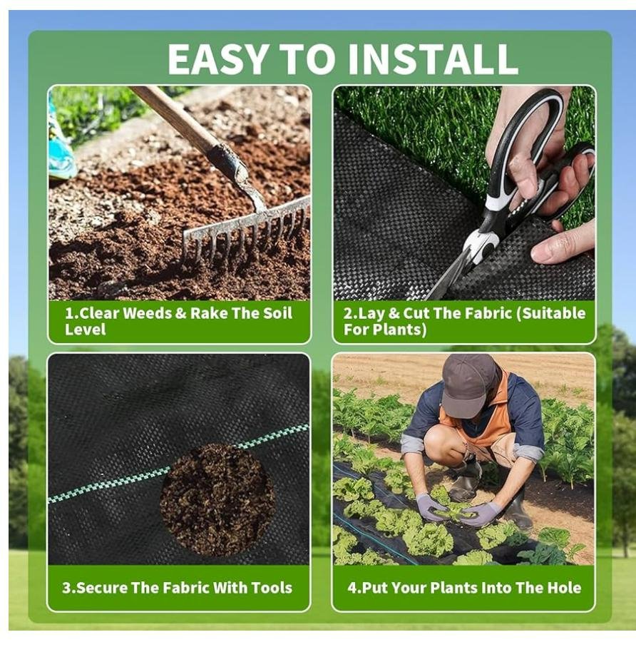 Weedmat 100 GSM 2x100m